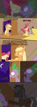  applebloom_(mlp) applejack_(mlp) blush comic cub cutie_mark dragon equine female feral friendship_is_magic horse imminent_rape male mammal my_little_pony pony scalie sibling sisters spike_(mlp) tail the_weaver young 