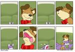  &hearts; biting_lip canine cat collar comic cum cum_on_face cumshot dog edit feline female flat_chested grape_jelly_(housepets!) housepets! interspecies lip_bite male mammal oral orgasm peanut_butter_(housepets!) penis rick_griffin sex straight tongue tongue_out webcomic 