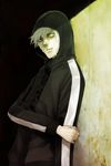  fate/zero fate_(series) heterochromia highres hood hoodie kiri_(0925kiri) male_focus matou_kariya solo white_hair 