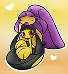  &lt;3 alternate_color artist_request concave heart mawile nintendo no_humans pokemon red_eyes shiny_pokemon 