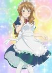  cosplay maid screen_capture shinryaku!_ikamusume tokita_ayumi 