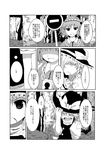  arano_oki comic greyscale highres kawashiro_mitori kirisame_marisa monochrome multiple_girls original touhou translation_request 