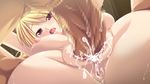  areolae blonde blush breasts censored close-up erect_nipples fat_mons held_down labia large_breasts mound_of_venus nipples nude open_mouth oppai pink_eyes pussy_juice saliva semen sex spread_legs submarine sweat tagme vaginal 