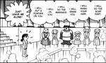  bath comic doraemon minamoto_shizuka monochrome 