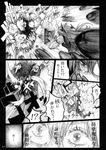  chihiro_(kemonomichi) comic greyscale highres koakuma monochrome pantyhose touhou translated 