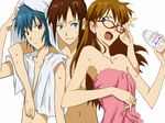  asuka_langley ayanami_rei evangelion:_2.0_you_can_(not)_advance makinami_mari_illustrious megane neon_genesis_evangelion nude rebuild_of_evangelion towel 