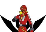  bad_id bad_pixiv_id engine_sentai_go-onger fusion go-on_red gokai_red highres kaizoku_sentai_gokaiger male_focus solo super_sentai 