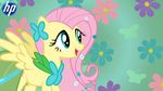  absurd_res blue blue_eyes blue_flowers butterfly clothing colorful_background cute cutie_mark desktop_background dress equine female flower fluttershy_(mlp) friendship_is_magic gala_dress green_background hair_pin happy hasbro hi_res horse hp my_little_pony pegasus pink_flowers pink_hair plain_background purple_flowers smile wallpaper wings 