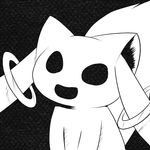  fusion greyscale hunter_x_hunter kyubey mahou_shoujo_madoka_magica monochrome no_humans parody yume_shokunin 