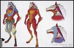  avian backwards bird breasts character claws clothing crow dinosaur dragon ears hair henna hood junk ketran long long_legs male model_sheet nipples original_character penis raptor raven raven_red red red_body scalie sheet tattoo white_hair 