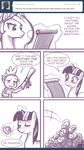  alicorn comic dialog dialogue dragon english_text equine eyes_closed female feral friendship_is_magic horn horse john_joseco lesbian letter magic male mammal monochrome my_little_pony pony princess princess_celestia_(mlp) royalty scalie spike_(mlp) tail text tiara tumblr twilight_sparkle_(mlp) unicorn 