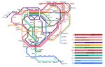 highres kz_(xi) map no_humans route_map subway_map touhou 
