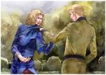  aph axis_powers_hetalia fight france_(hetalia) germany_(hetalia) 