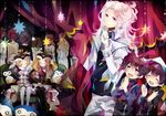  6+boys animal_hat bird black_hair black_legwear blazer blonde_hair blue_hair bob_cut boots brown_hair curly_hair esmeralda_(mawaru_penguindrum) gloves hat highres jacket long_hair maple_(cyakapon) mawaru_penguindrum multiple_boys multiple_girls natsume_mario natsume_masako oginome_momoka oginome_ringo pantyhose penguin penguin_1-gou penguin_2-gou penguin_3-gou pink_hair ponytail princess_of_the_crystal purple_eyes red_hair school_uniform serafuku shirase_(mawaru_penguindrum) short_hair skirt souya_(mawaru_penguindrum) tabuki_keiju takakura_himari takakura_kanba takakura_shouma thigh_boots thighhighs tokikago_yuri watase_sanetoshi 