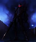  armor bad_id bad_pixiv_id berserker_(fate/zero) fate/zero fate_(series) full_armor male_focus smoke solo sword takemori_shintarou weapon 