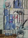  ao_oni blood color comedy comic good_end hiroshi_(ao_oni) humor monster prison the_oni_(ao_oni) 