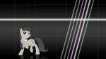  black_background black_coat black_hair bow_tie cutie_mark desktop_background equine female feral friendship_is_magic fur gradient_background gradient_finish gradient_lines grey_fur hair hasbro hi_res horse lines mammal my_little_pony octavia_(mlp) pink_bow_tie pink_line plain_background pony reflective_surface smile solo standing wallpaper white_lines 