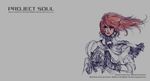  alternate_costume asymmetrical_clothes concept_art gloves green_eyes headwear_removed helmet helmet_removed highres hildegard_von_krone kawano_takuji lips mole monochrome official_art red_hair sketch solo soulcalibur soulcalibur_iv spot_color wallpaper 