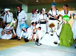  bleach cosplay everyone ggio_vega ggio_vega_(cosplay) grimmjow_jaegerjaquez grimmjow_jaegerjaquez_(cosplay) horn lilynette_gingerbuck lilynette_gingerbuck_(cosplay) mask nelliel_tu_odelschwanck nelliel_tu_odelschwanck_(cosplay) photo resurreccion tier_harribel tier_harribel_(cosplay) 