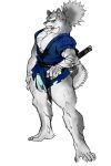  2018 anthro clothing fur gbr01_tiger hi_res kemono male mammal muscular solo 