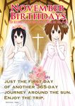  artist_name bad_id bad_pixiv_id bare_shoulders bouquet bridal_veil brown_eyes brown_hair cross dress elbow_gloves english engrish finger_to_mouth flower formal gloves grin hair_ornament hirasawa_yui k-on! long_hair multiple_girls nakano_azusa official_style ragho_no_erika ranguage short_hair smile veil wedding_dress 