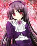  bad_id bad_pixiv_id black_hair gokou_ruri gothic_lolita lolita_fashion long_hair nametakenoko ore_no_imouto_ga_konna_ni_kawaii_wake_ga_nai red_eyes solo 