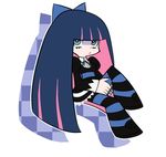  artist_request bow dress goth gothic panty_&amp;_stocking_with_garterbelt stocking_(character) stocking_(psg) 