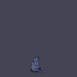  creature cute lavender plain_background slug_(artist) unknown_species weapon 