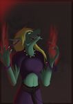  female glowing inika lizard magic_user scalie solo spellcoaster spinal22 