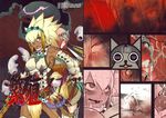 :o ahegao armor armpits back-to-back bare_shoulders barioth_(armor) belt bird blonde_hair blush breasts brown_eyes cat close-up cover cover_page dark_skin dated doujin_cover doujinshi facial_mark fangs fantasy forehead_protector fur fur_trim gauntlets giggi gigginox gloves gradient gradient_hair hairband highres hunter_(armor) kunai large_breasts loincloth looking_at_viewer looking_back melynx monster monster_hunter multicolored_hair multiple_girls muscle non-web_source nose_blush open_mouth pink_hair rating scales shindou_l sideboob skirt spiked_hair spikes sword tears thighhighs tongue weapon zettai_ryouiki 