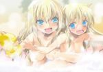  bath blonde_hair blue buriki eyes kobato niku sena 