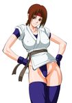  artist_request cameltoe character_request erect_nipples king_of_fighters lime_(purple_haze) purple_haze sakazaki_yuri snk source_request yuri_sakazaki 