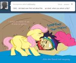  balls bed blush cartoonlion crossgender cum cum_on_face cum_taste dialog english_text equine female feral fluttershy_(mlp) friendship_is_magic hair horse human humanized interspecies licking mammal multi-colored_hair my_little_pony orgasm pegasus pink_hair pinkie_pie_(mlp) pony pussy rainbow_dash_(mlp) rainbow_hair sad sleeping tail text tongue tumblr wings 