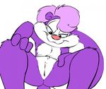  bow breasts clitoris female fifi_la_fume grin mammal plain_background presenting presenting_pussy pussy restricted_palette skunk smile solo spread_legs spreading tiny_toon_adventures tiny_toons warner_brothers white_background 