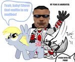  derpy_hooves deus_ex friendship_is_magic jc_denton my_little_pony 