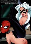  batothecyborg black_cat spider-girl spider-man tagme 
