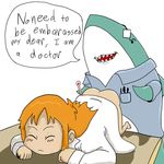  crossover doctor_shark hakase_shinonome nichijou the_non_adventures_of_wonderella webcomic wonderella 