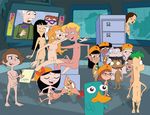  baljeet_patel buford_van_stomm candace_flynn django_brown ferb_fletcher fireside_girls isabella_garcia-shapiro jeremy_johnson mishti_patel perry_the_platypus phineas_and_ferb phineas_flynn stacy_hirano vanessa_doofenshmirtz 