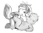  alvin_and_the_chipmunks anthro chipmunk chubby cub duo gay lando male mammal overweight rodent sex theodore_seville toe_grab young 