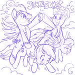  braeburn cloud_kicker friendship_is_magic megasweet my_little_pony roseluck soarin 