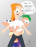  candace_flynn ferb_fletcher phineas_and_ferb phineas_flynn tommy_simms 