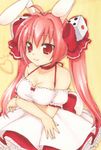  animal_ears bunny_ears di_gi_charat dice_hair_ornament hair_ornament solo twintails usada_hikaru usashiro_mani 