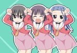  animated animated_gif asakaze_risa bangs caramelldansen hanabishi_miki hayate_no_gotoku! jun_(aoerm) multiple_girls segawa_izumi 