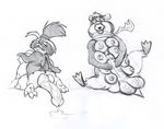  hubie lupinator pebble_and_the_penguin rocko tagme 