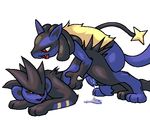  9_6 lucario luxray pokemon tagme 