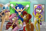  amy_rose mina_mongoose raianonzika rouge_the_bat sally_acorn sonic_team sonic_the_hedgehog 