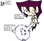  carrie crossover doktor_milenium gaz invader_zim the_amazing_world_of_gumball 