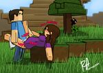  creeper enderman minecraft psyk323 steve 