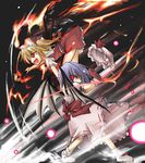  flandre_scarlet izana_minagi multiple_girls remilia_scarlet siblings sisters touhou wings 