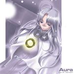  .hack//games 1girl aura_(.hack//) character_name expressionless infinity sango_(53box) solo white 